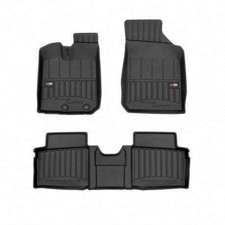 Tapetes de borracha 3D Dacia Spring 2021–atualidade