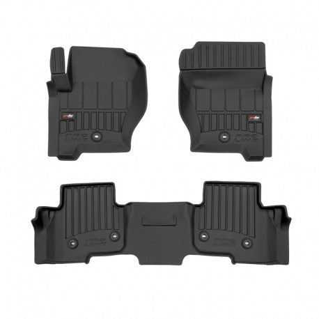 Tapetes de borracha 3D Land Rover Discovery 2013–2017