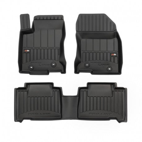 Tapetes de borracha 3D Lexus NX 2014–2021