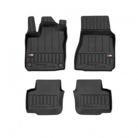 Tapetes de borracha 3D Smart Forfour W453 4 bancos 2014–atualidade