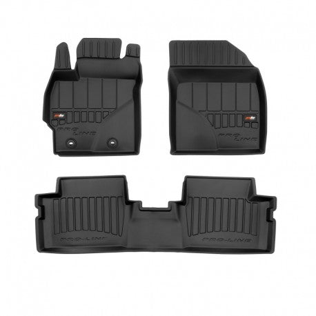 Tapetes de borracha 3D Toyota Corolla 2007–2012