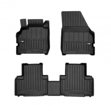 Tapetes de borracha 3D Renault Scénic II 2003-2009