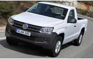 Tapetes de tecido Premium para Volkswagen Amarok Cabina Única de 2010 a 2018