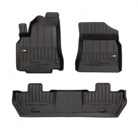 Tapetes de borracha 3D Citroën Berlingo 2008–2018
