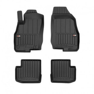 Tapetes de borracha 3D Fiat Punto Evo 3 portas 2009–2012 — Premium 3D