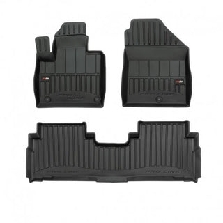 Tapetes de borracha 3D Kia Sorento 7 bancos 2015–2019 — Premium 3D