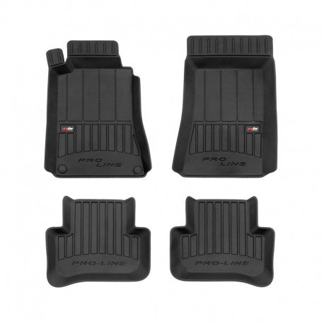 Tapetes de borracha 3D Mercedes-Benz Classe C W203 Limousine 2000–2007