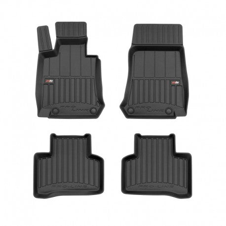 Tapetes de borracha 3D Mercedes-Benz EQC 2019–atualidade