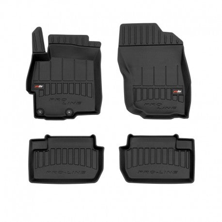 Tapetes de borracha 3D Mitsubishi Lancer 8 Sportback 2007–2016