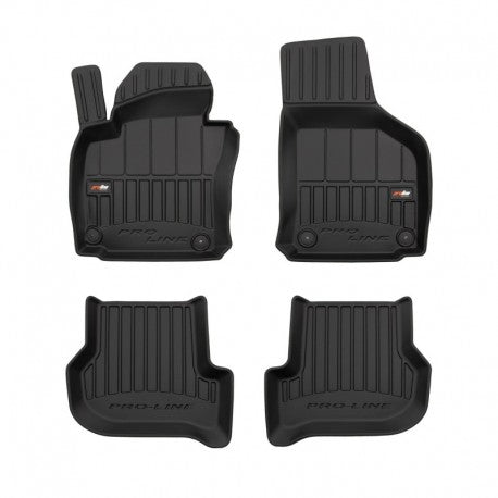 Tapetes de borracha 3D Škoda Octavia Hatchback 2008–2013