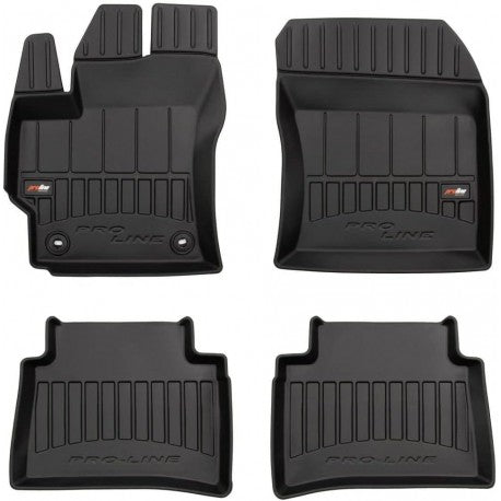 Tapetes de borracha 3D Toyota Corolla Limousine Híbrido 2019–atualidade