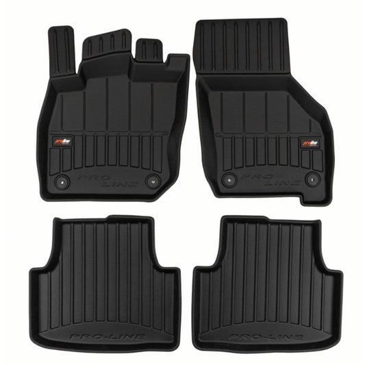 Tapetes de borracha Premium 3D Volkswagen Golf 8 2019–presente