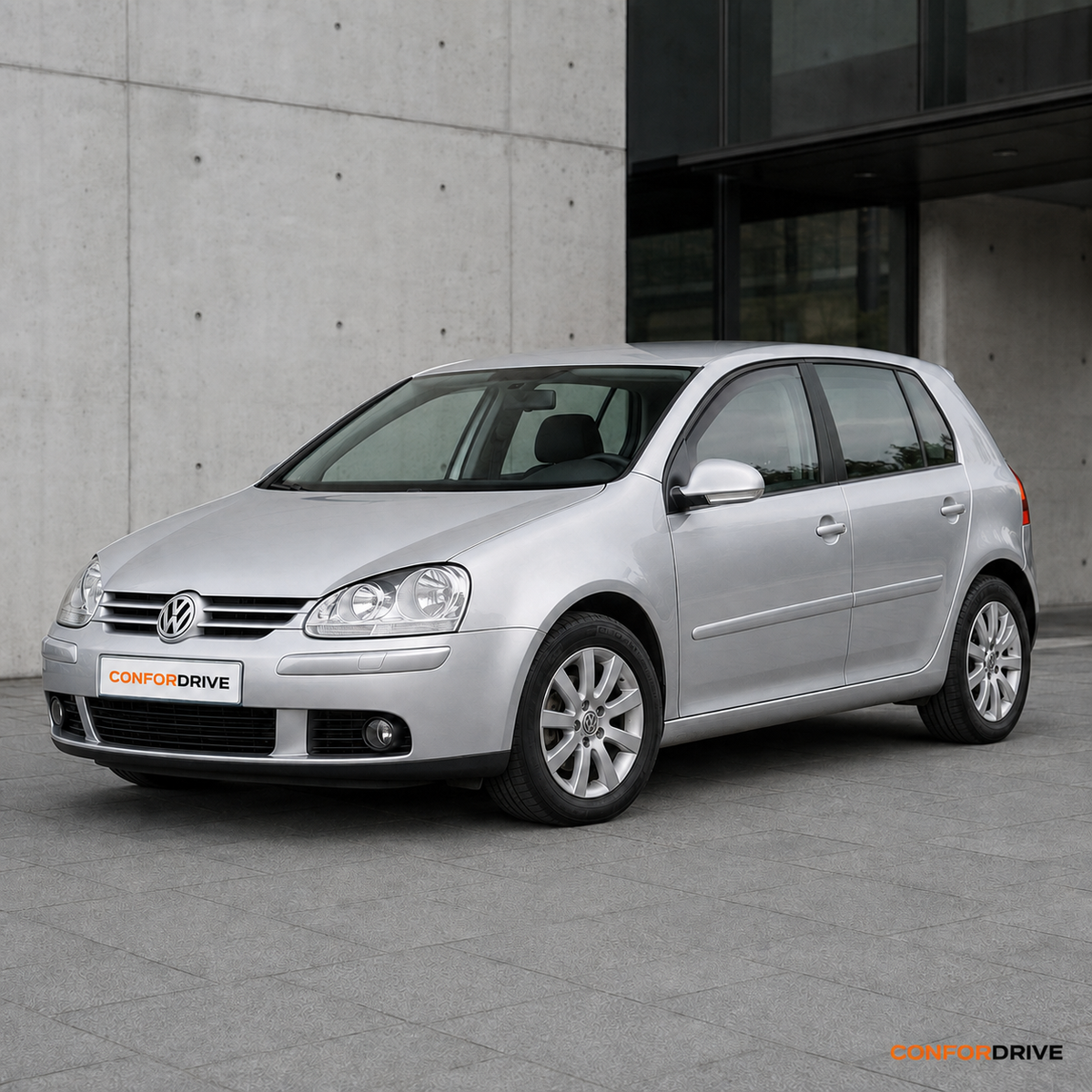 Volkswagen Golf V 5 portas com chuventos nas portas da frente CONFORDRIVE