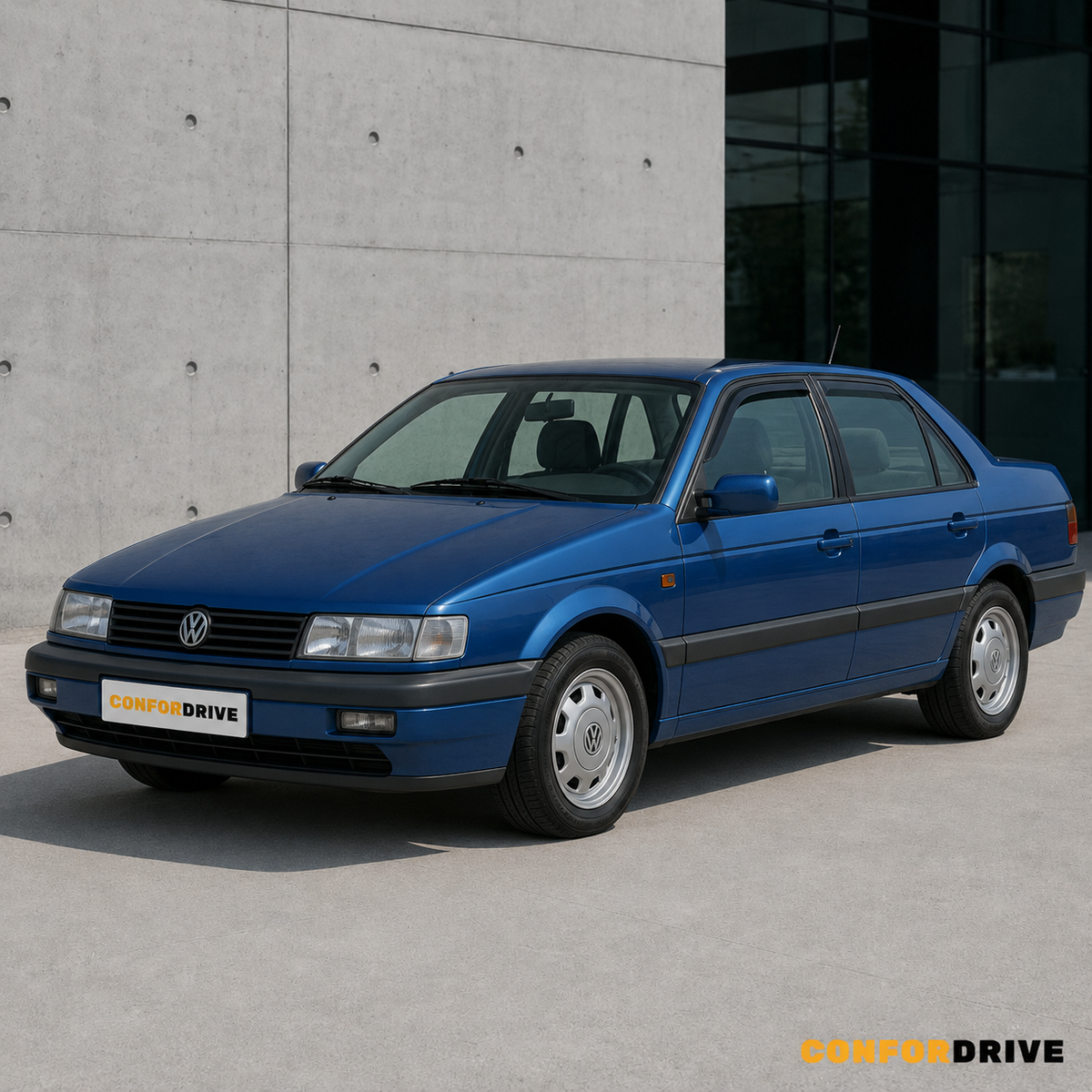 Volkswagen Passat 1988-1996 com chuventos interiores CONFORDRIVE