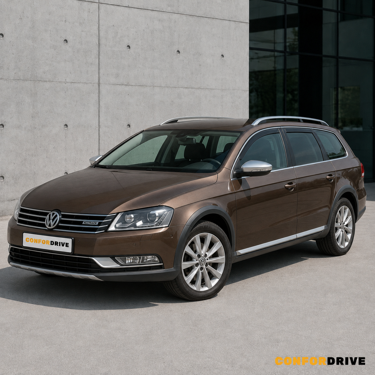 Volkswagen Passat Alltrack 2010-2014 com chuventos interiores CONFORDRIVE