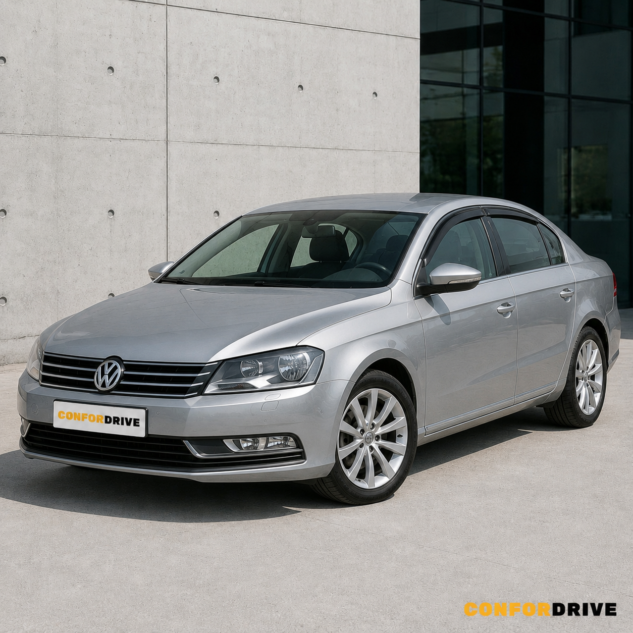 Volkswagen Passat Sedan 2010-2014 com chuventos interiores CONFORDRIVE