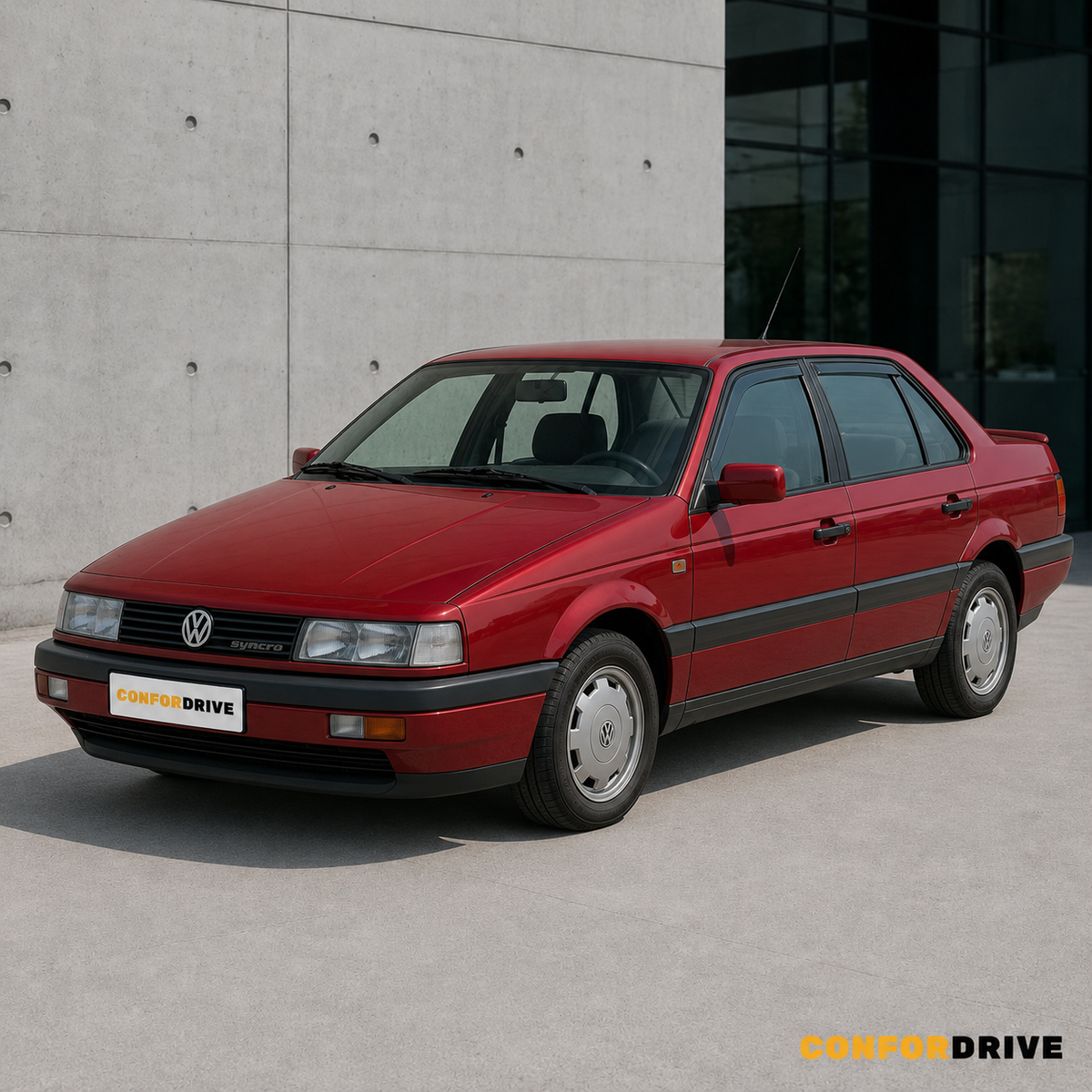 Volkswagen Passat Syncro 1988-1996 com chuventos interiores CONFORDRIVE