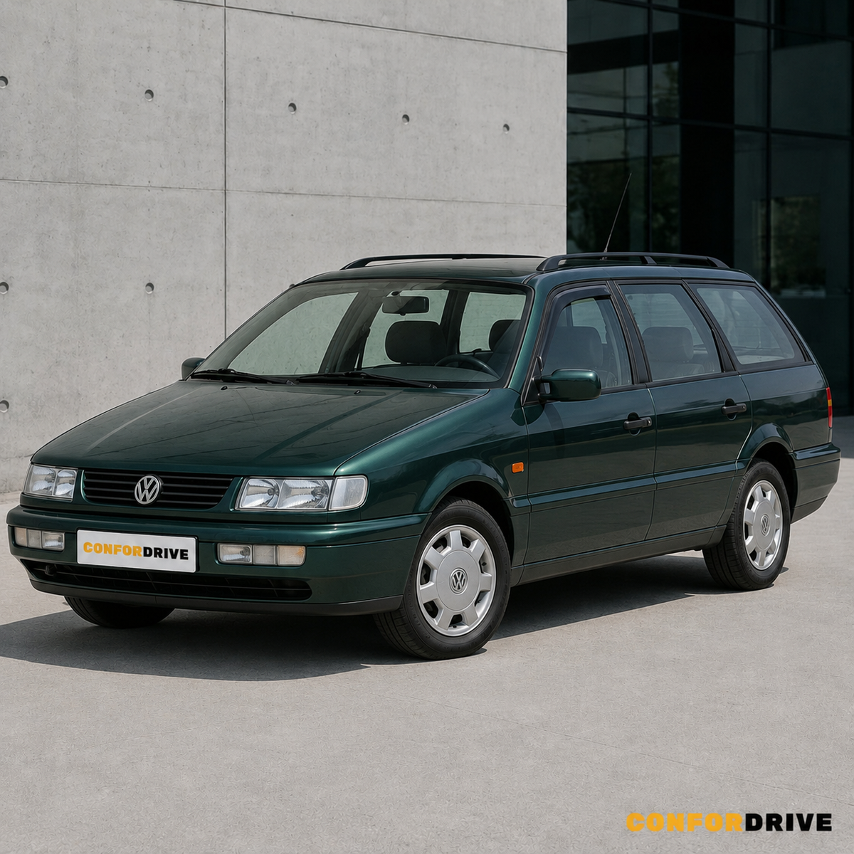 Volkswagen Passat Variant 1988-1996 com chuventos interiores CONFORDRIVE