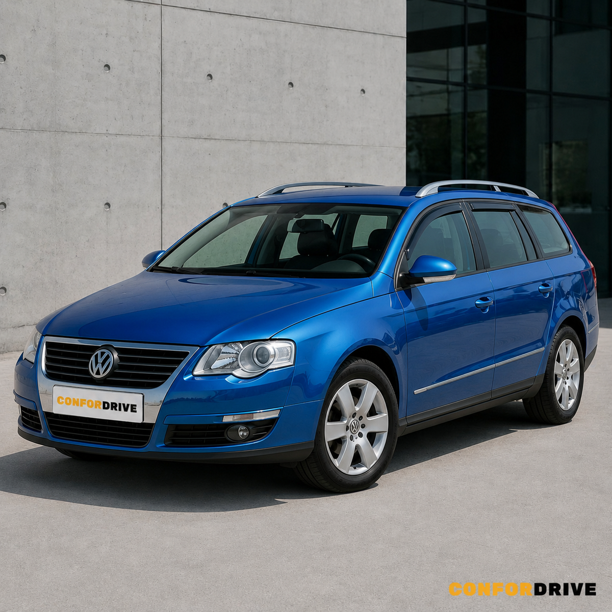 Volkswagen Passat Variant 2005-2010 com chuventos interiores CONFORDRIVE