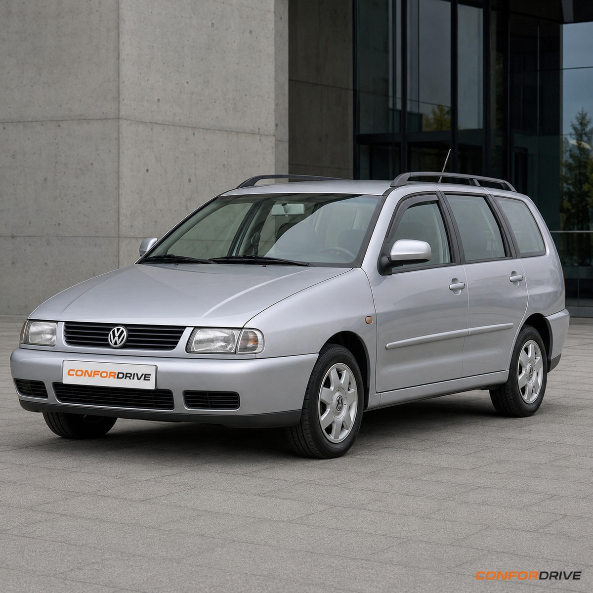 Volkswagen Polo III FL Variant com chuventos interiores CONFORDRIVE