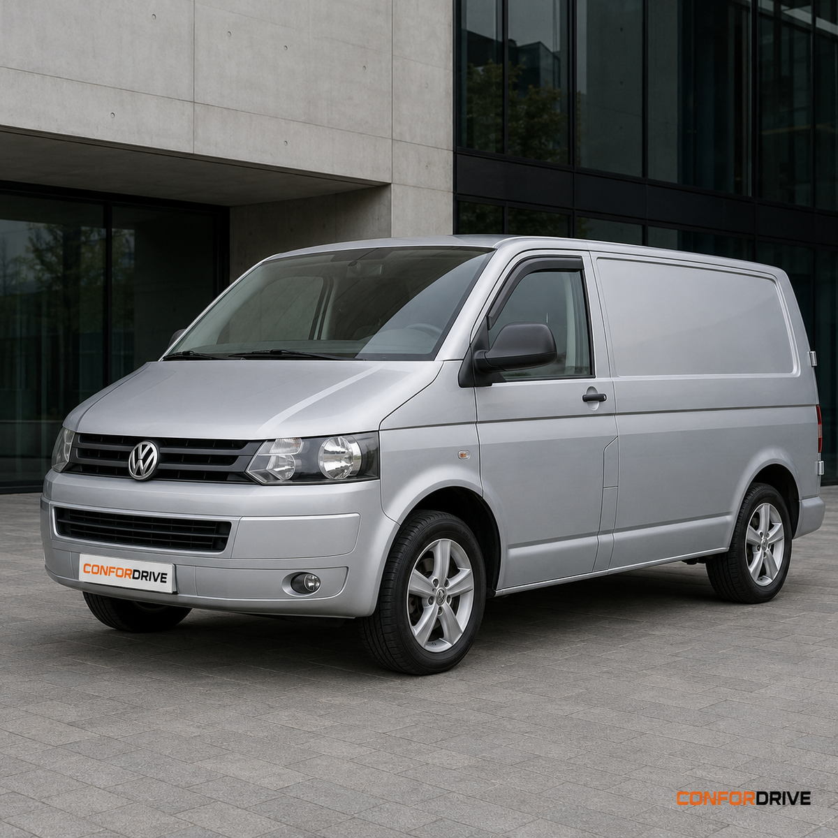 Volkswagen Transporter T5 Panel Van com chuventos interiores CONFORDRIVE