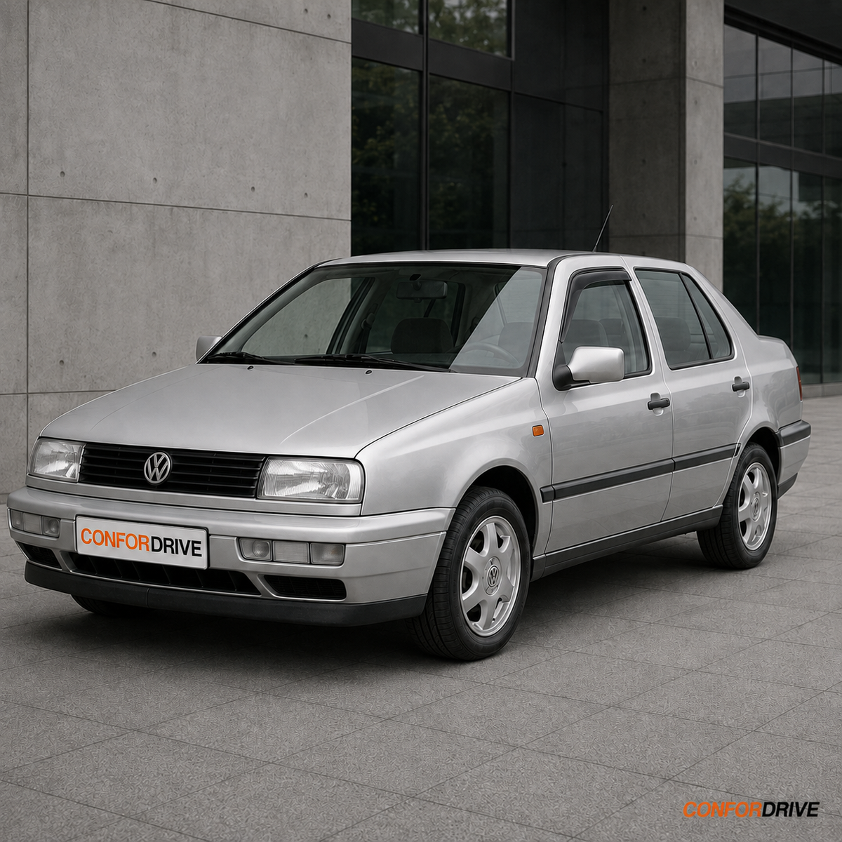 Volkswagen Vento 1992-1998 com chuventos interiores CONFORDRIVE