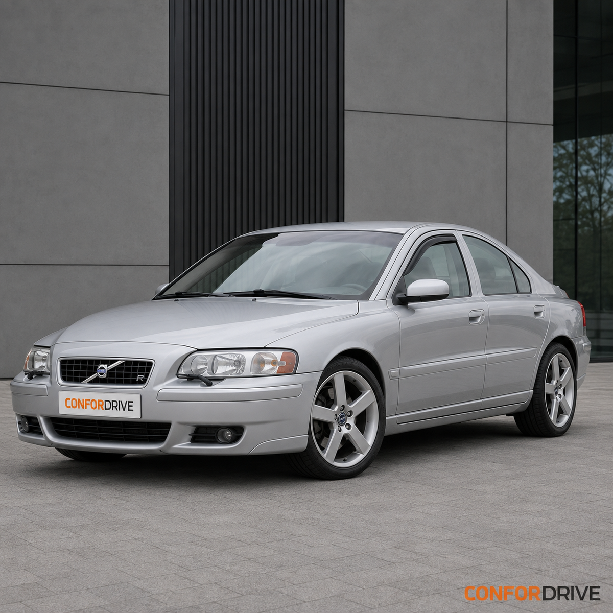 Volvo S60 2000-2009 com chuventos dianteiros CONFORDRIVE