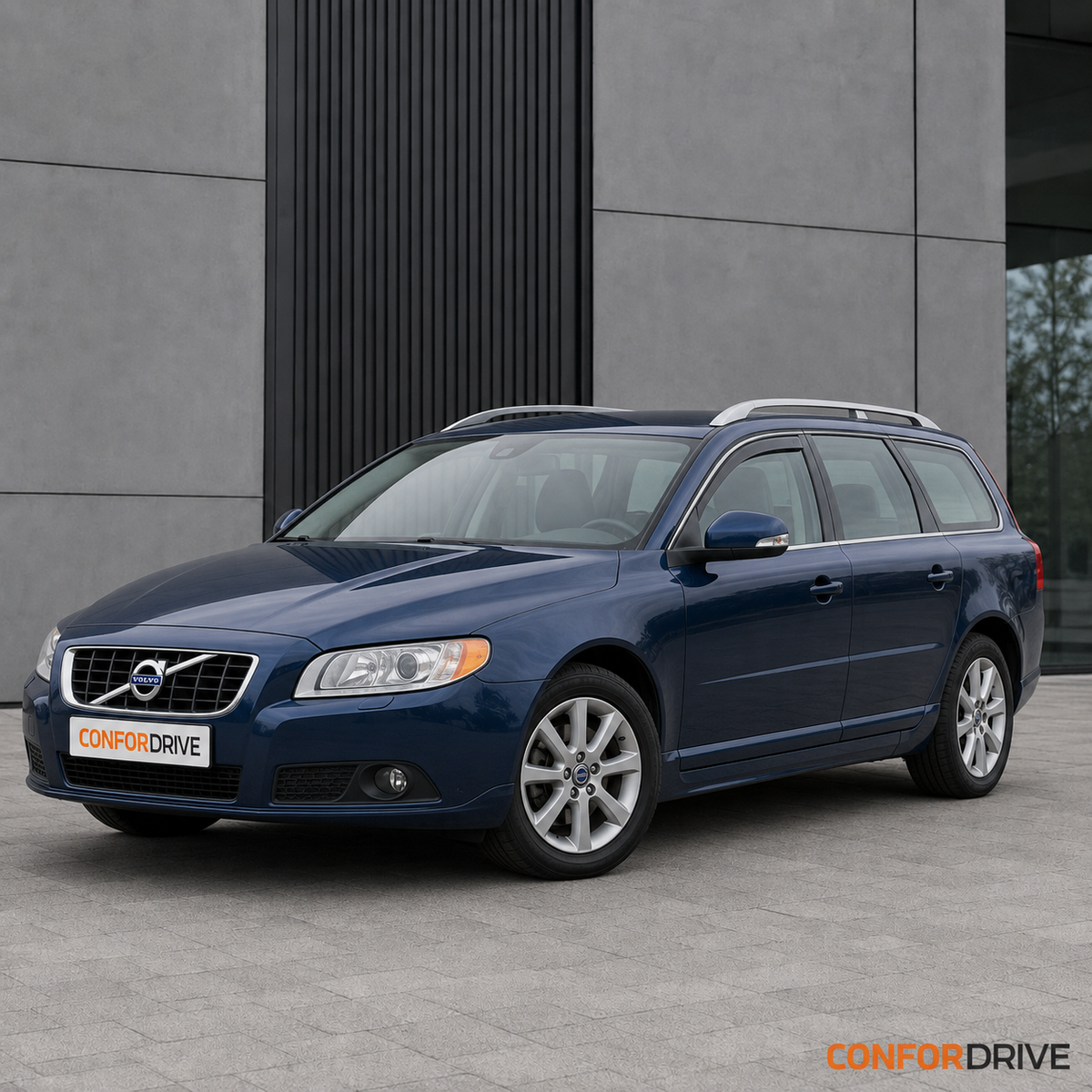 Volvo V70 SW 2007-2016 com chuventos dianteiros CONFORDRIVE