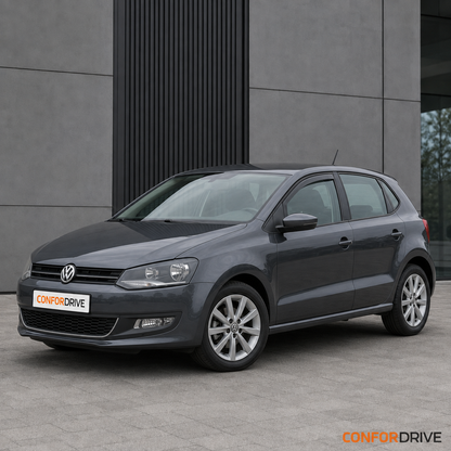 Volkswagen Polo V 2009-2017 de 5 portas com chuventos dianteiros CONFORDRIVE